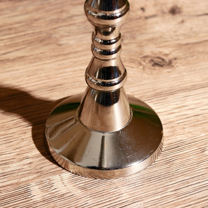 Подсвечник "Роскошь души" на 1 свечу 7х7х28 см