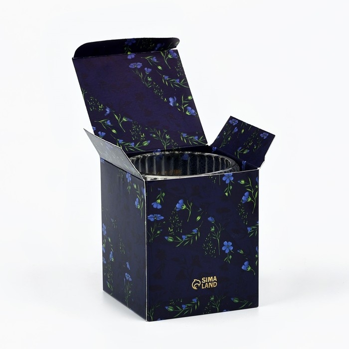 Свеча ароматическая в стекле &laquo;Ваниль&raquo;, интерьерная