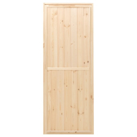 Дверь для бани и сауны ХВОЯ 180х70 см