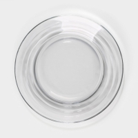 Набор стеклянных тарелок DORSA, d=19 см, 6 шт Набор стеклянных тарелок DORSA, d=19 см, 6 шт