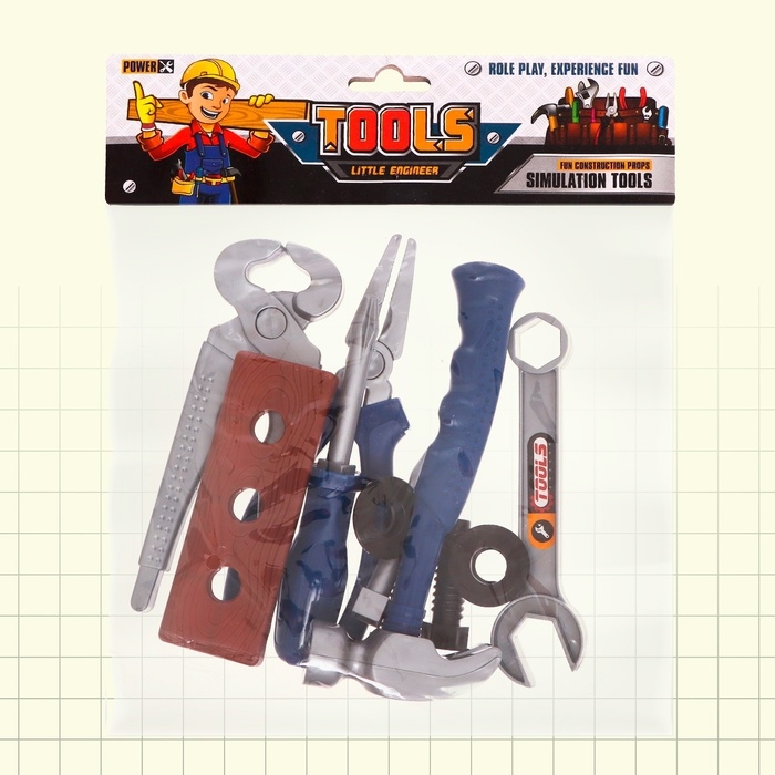 Набор инструментов &laquo;Столяр&raquo;, 11 предметов, цвет МИКС