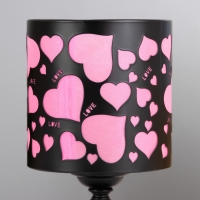 Аромалампа с подсветкой "Сердце" G9 40Вт +RGB черный 12х12х22,5 см RISALUX Аромалампа с подсветкой "Сердце" G9 40Вт +RGB черный 12х12х22,5 см RISALUX