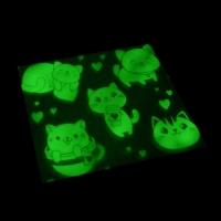 Набор для рисования светом &laquo;Котёнок&raquo;, А5, ручка с фонариком и невидимыми чернилами