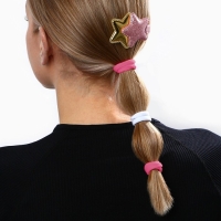 Резинки и заколка новогодние &laquo;Волшебство рядом&raquo;, на Новый год, набор 4 предмета