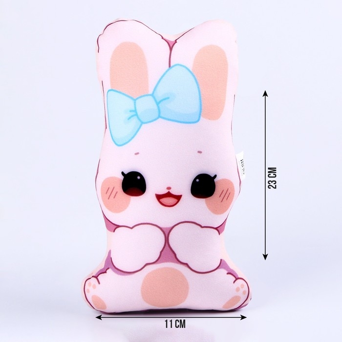 Игрушка антистресс &laquo;Зайка с бантиком&raquo;
