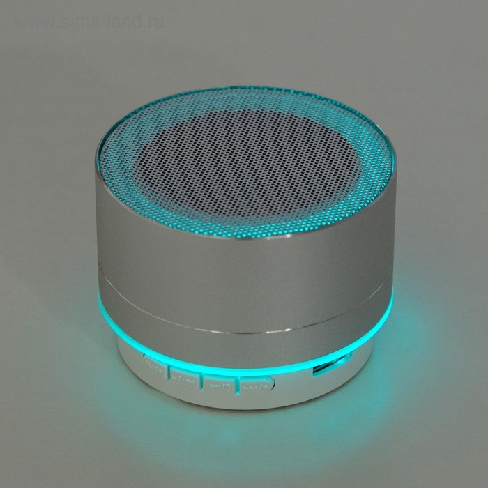 Портативная колонка LuazON LAB-05, 3 Вт, 520 мАч, Bluetooth, USB, microSD, microUSB, МИКС Портативная колонка LuazON LAB-05, 3 Вт, 520 мАч, Bluetooth, USB, microSD, microUSB, МИКС