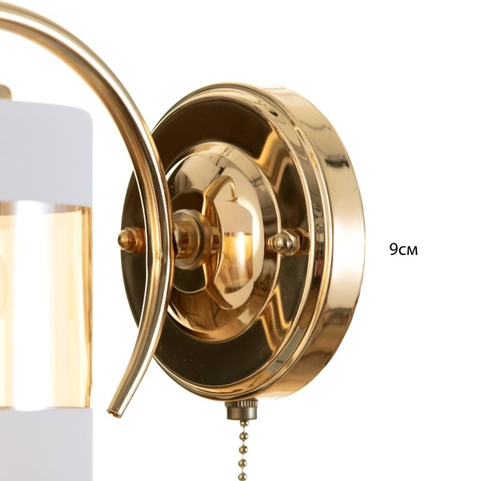 Бра 2202/1GD E27 40Вт золотой