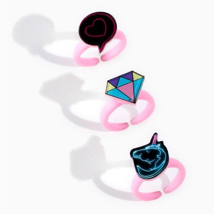 Детский блеск для губ &laquo;Будь в тренде&raquo; с колечком, 8 мл, МИКС