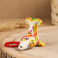 Филимоновская игрушка - свисток &laquo;Баран&raquo;