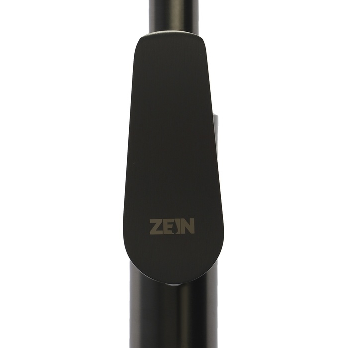 Смеситель для кухни ZEIN Z3826, однорычажный, высота излива 27 см, графит Смеситель для кухни ZEIN Z3826, однорычажный, высота излива 27 см, графит