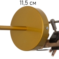 Бра "Камертаб" Е27 40Вт золото 20х13х25см