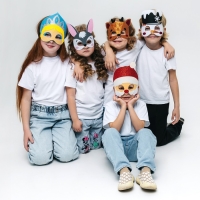 Набор карнавальных масок масок &laquo;Новогодняя вечеринка&raquo;, 5 шт.