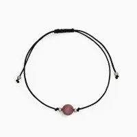 Браслет-оберег &laquo;Нить судьбы&raquo; шар №8 (неделимая фасовка 12 шт., цена за шт.), цветной в золоте