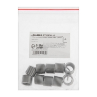 Набор резьбовых вставок ТУНДРА, М10х1.5, 10 шт. Набор резьбовых вставок ТУНДРА, М10х1.5, 10 шт.