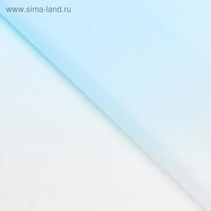 Плёнка матовая &laquo;Линия градиента&raquo; небесно - голубой, 57&times;57 см &plusmn;5% см