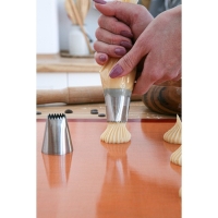 Коврик для выпечки армированный Доляна, силикон, 60×40 см, бежевый Коврик для выпечки армированный Доляна, силикон, 60×40 см, бежевый