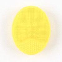 Силиконовый спонж для умывания в пакете "Праздничный" , 6.5 х 5 см