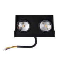 Светильник фасадный &laquo;Каскад&raquo;, FSD-094, 2 Вт, 3000К, 2 луча, IP65, 220 В, металл, черный