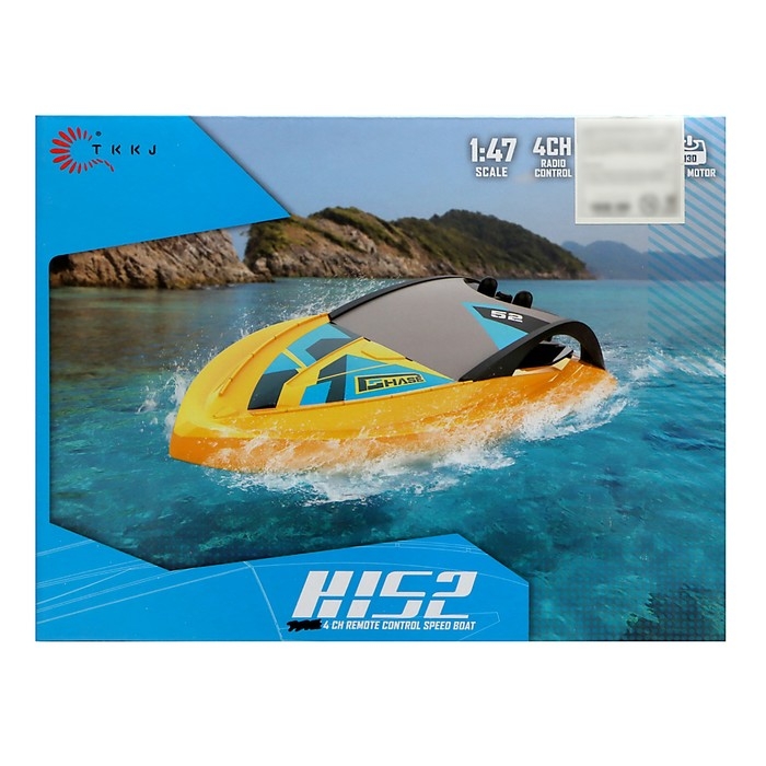 Катер &laquo;Быстрый&raquo;, радиоуправление, плавает