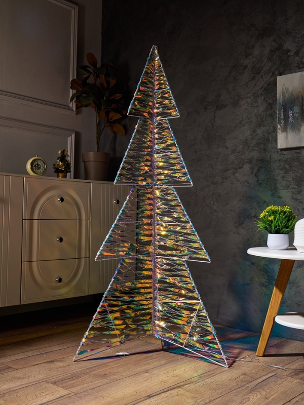 Фигура световая FROSTY "Елка", 77x77x150, 960 LED, 220V, свечение тёплое белое