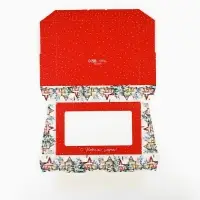 Коробка складная &laquo;Снежный городок&raquo;, 20 х 12 х 4 см