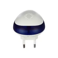 Отпугиватель насекомых и грызунов LRI-53, ультразвуковой, от сети, белый