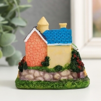 Фигурка для флорариума полистоун "Загородный коттедж" МИКС 8х6х7,5 см