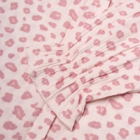 Комплект женский (рубашка, шорты) KAFTAN "Муслин: pink leopard"р. 44-46