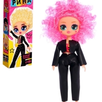 Кукла &laquo;Кудряшка Рина&raquo;, шарниры в руках, розовый