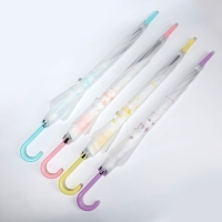 Зонт - трость полуавтоматический «Цветы», 8 спиц, R = 45/55 см, D = 110 см, цвет МИКС Зонт - трость полуавтоматический «Цветы», 8 спиц, R = 45/55 см, D = 110 см, цвет МИКС