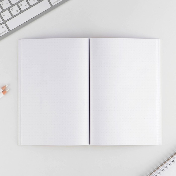 Ежедневник А5, 64 листа в точку, мягкая обложка &laquo;Корги&raquo;