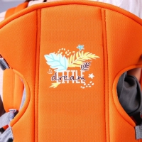 Рюкзак-кенгуру для малыша &laquo;Зайка&raquo;, от 3 до 10 кг, оранжевый, Крошка Я