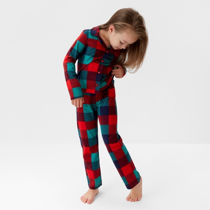 Пижама детская KAFTAN Xmas mood, размер 30 (98-104 см) Пижама детская KAFTAN Xmas mood, размер 30 (98-104 см)