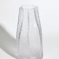 Ваза стекло настольная "Дженис" 25х12х8 см, прозрачный