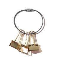 Держатель универсальный &laquo;Хомут&raquo; набор 10 шт., металл, цвет хром, 0,5&times;0,5&times;15 см