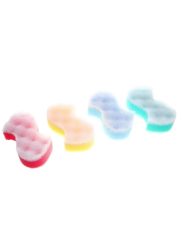 Губка для тела массажная &laquo;Наслаждение&raquo;, 18&times;9,5&times;5 см, цвет МИКС