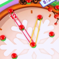 Новогодняя развивающая игра. Геоборд &laquo;&lrm;С новым годом!&raquo;&lrm;