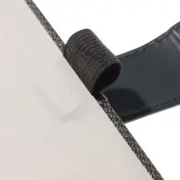 Ежедневник недатированный формат А5, с хлястиком, 128л, линия, пвх, Серый