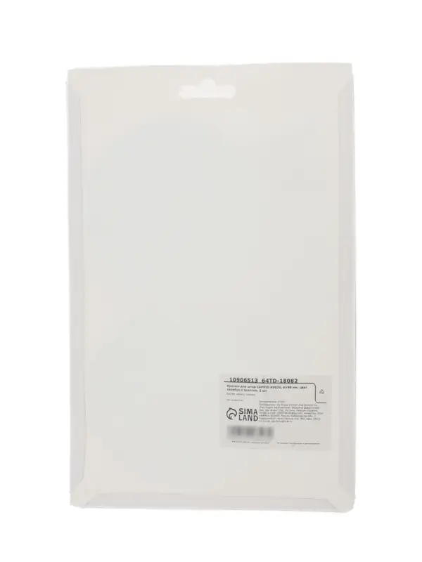 Крючок для штор CAPPIO KS032, d=98 мм, цвет серебро с золотом, 2 шт