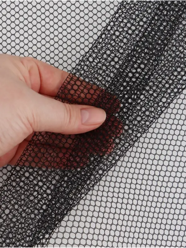 Защитная сетка ограждение для лестницы, 3 метра, цвет черный, Крошка Я