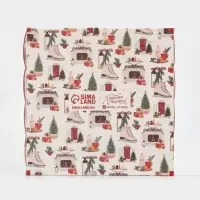 Коробка для кондитерских изделий с PVC крышкой &laquo;Зимние каникулы&raquo;, 13 х 13 х 3 см