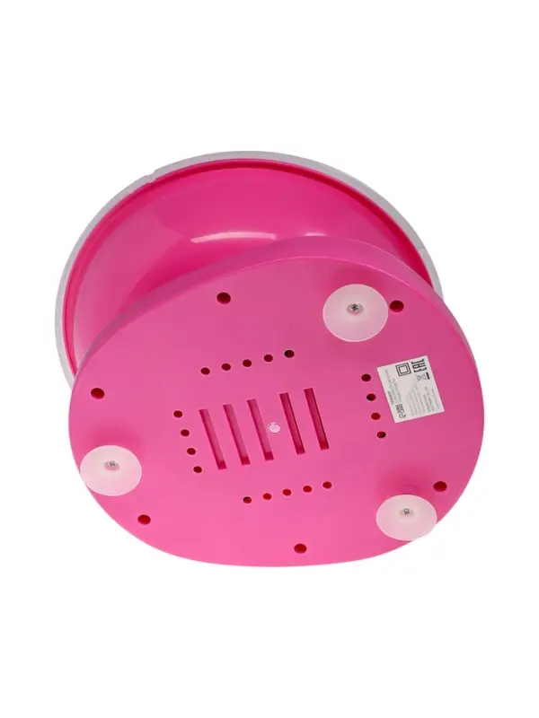 Аппарат для приготовления сладкой ваты LCC-01, 400 Вт, розовый