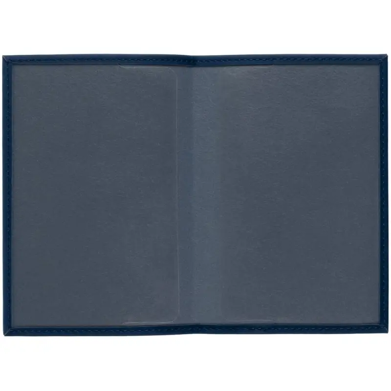 Обложка для паспорта Shall, синяя