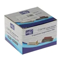 Магнит мебельный M001W, 41х13 маленький, белый