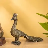 Сувенир &laquo;Павлин&raquo;, 18&times;8.5&times;14 см, алюминий