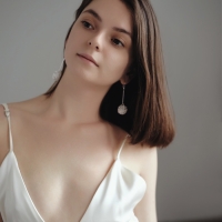 Серьги висячие &laquo;Шарик&raquo; переплетение, цвет светлое серебро, 6,5 см