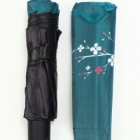 Зонт механический &laquo;Хамелеон&raquo;, эпонж, 4 сложения, 10 спиц, R = 48/56 см, D = 112 см, цвет МИКС