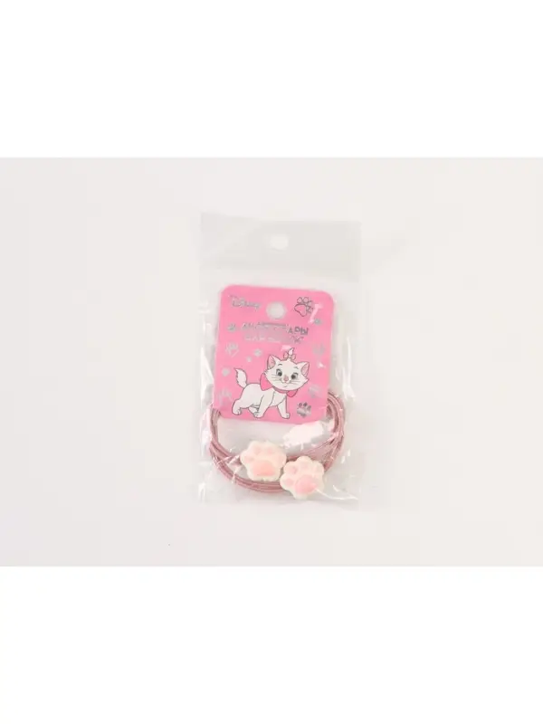 Резинка для волос &laquo;Лапка&raquo;, набор 2 шт, Коты аристократы