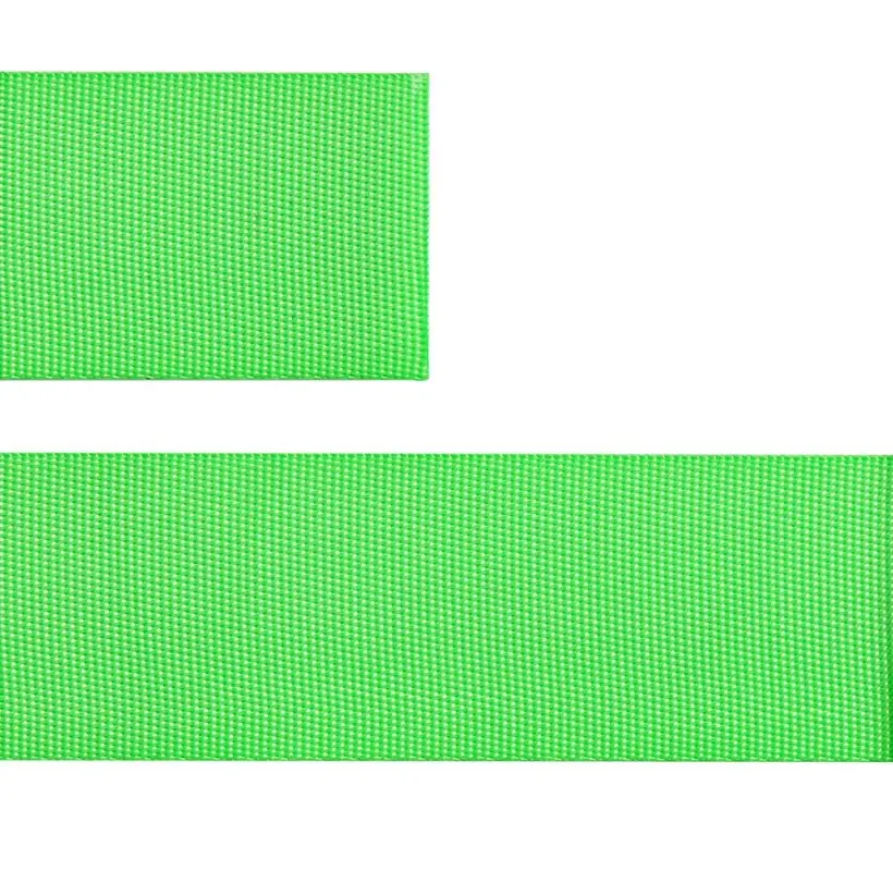 Стропа текстильная Fune 35 XXXL, зеленый неон, 300 см