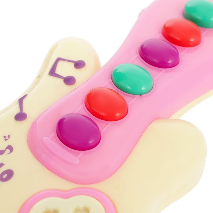 Музыкальная игрушка &laquo;Гитара&raquo;, звук, МИКС